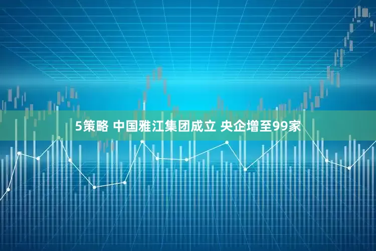 5策略 中国雅江集团成立 央企增至99家